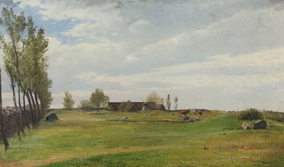 A Bornholmish Paddock by Otto Haslund